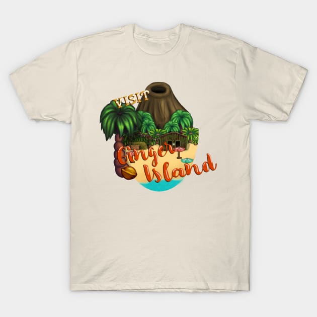 Visit Ginger Island T-Shirt by JTownSound